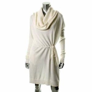 White Sweater Dress S